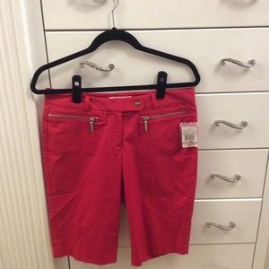 Michael Kors red shorts